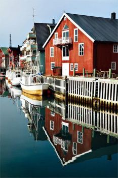 Jigsaw Puzzle | Fishing Village ~ Henningswaer, Norway | 70 pieces | Jigidi Scandinavia Travel, Scandinavian Countries, Nordland, Nordic Countries, Voyage Europe, Fishing Villages, Reykjavik, Oh The Places Youll Go, Pretty Places