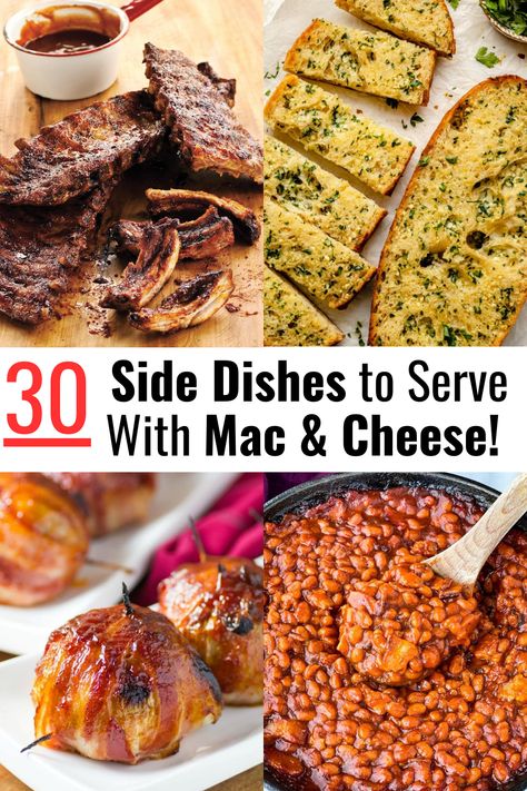 What Goes With Mac & Cheese - 30 Best Side Dishes! Dinner With Mac And Cheese Side, Sides For Mac And Cheese Dinners, What Goes With Mac And Cheese, What To Serve With Mac And Cheese, What To Eat With Mac And Cheese, Ambrosia Fruit Salad, Spiced Lentils, Cherry Tomato Salad, Gourmet Hot Dogs