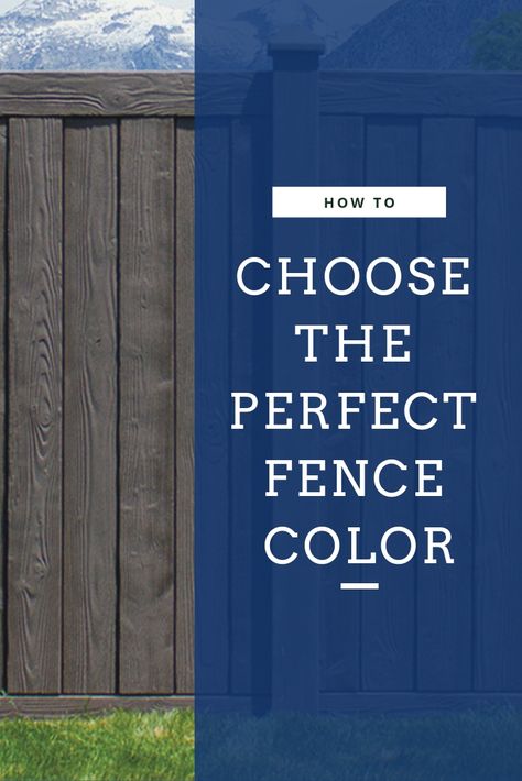 Modern Fence Color, House Front Fence Ideas, Dark Painted Fence, Fence Stain Colors Ideas With Grey House, Fence Color For Red Brick House, Outdoor Fence Color Ideas, Modern Fence Stain Colors, Modern Fence Color Ideas, Fence Colors Stained