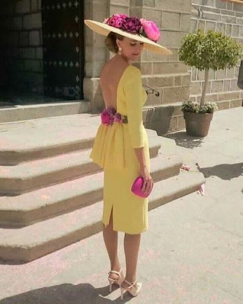 High Tea Dress, Derby Attire, Race Day Fashion, Derby Fashion, Derby Outfits, Wedding Party Outfits, Races Fashion, Royal Dresses, Elegant Hats