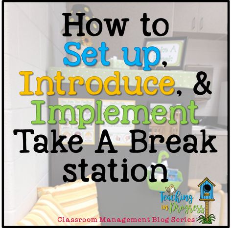 Station Teaching, Positive Classroom Management, Emotional Release, Conscious Discipline, Sped Classroom, Strong Emotions, Responsive Classroom, Behavior Chart, Behaviour Management