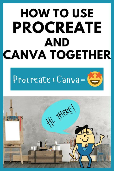 How to Use Procreate with Canva: Merging Digital Drawing and Graphic Design Tutorial! Canva is a powerhouse in the graphic design world, while Procreate is a powerhouse in the digital art world. What if you put the powers of these two amazing art programs together? In this lesson, learn how to use Canva and Procreate for the same peice of art! Free Procreate Tutorial, Learn To Draw Procreate, Procreate Cheat Sheet, Canva Tutorials Ideas, Procreate Lessons, Patterns Procreate, Procreate Classes, Procreate Resources, Canva Learning