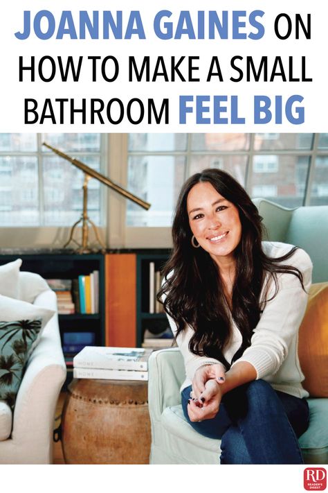 Joanna Gaines Bathrooms, Magnolia Homes Bathroom, Small Bathrooms With Bath, Joanna Gaines Bathroom Ideas, Bathrooms With Bath, Small Bathroom Feel Bigger, Bathroom Joanna Gaines, Paint Colour Ideas, Joanna Gaines Bathroom