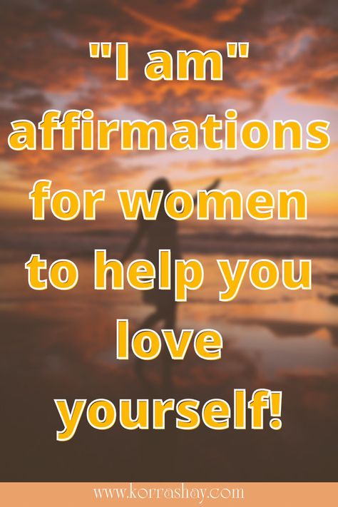 Day Affirmations, I Am Quotes, Embrace Yourself, Healing Affirmations, I Am Affirmations, I Am Statements, Loving Yourself, Affirmations For Women, Women Motivation