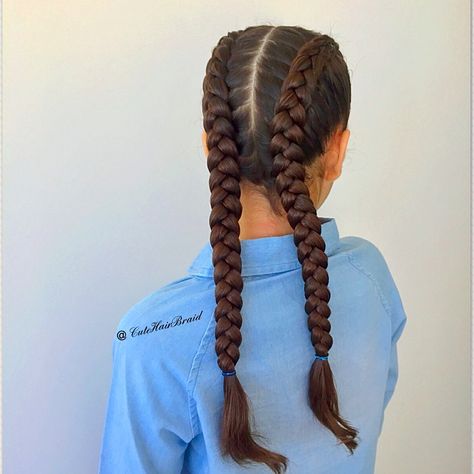 Dutch Braids  Boxer-braids Have a fabulous Monday  #behindthescenes #cghphotofeature #boxerbraids #dutchbraids #hair #braid #trenza #trendy #hot #hairstyles Dutch Boxer Braids, Boxer Braids Tutorial, Boxer Braids Hairstyles, Braids Dutch, Braided Bangs Hairstyles, Two Dutch Braids, French Braids Tutorial, Dutch Braid Hairstyles, Boxer Braids