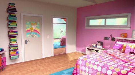 ✨my room✨ Barbie Dreamhouse Bedroom, Barbie Dream House Adventures, Adventure Bedroom, Adventure Room, Bedroom Cartoon, Malibu House, Barbie Photos, Barbie Bedroom, Barbie Dreamhouse