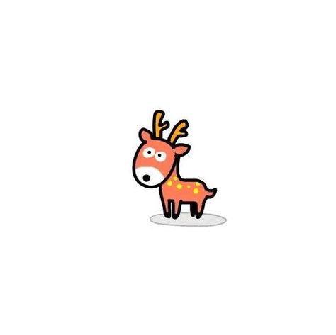 Reindeer Basic Drawing For Kids, Cute Small Drawings, Fairy Paintings, Ig Highlight, Tiny Art, Cute Puns, Drawings Of Friends, Small Drawings, Happy Paintings