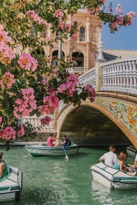 Seville, Spain
#scenery #wanderlust #photography #luxury Water Under The Bridge, Spain Aesthetic, Couple Travel, Seville Spain, Voyage Europe, Destination Voyage, Dream Travel Destinations, Andalusia, Boat Trips