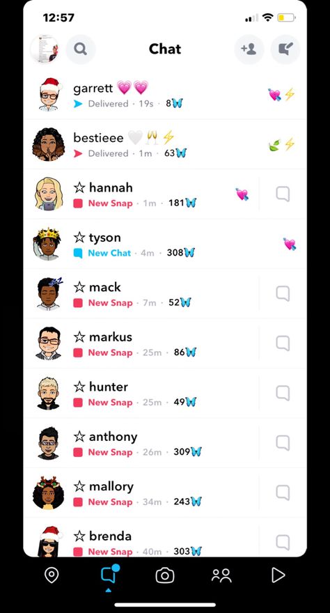 Snap Recents, Snapchat Names List, Contact Ideas, Snapchat Inspiration, Snap Emojis, Names For Snapchat, Phone Update, Snapchat Best Friends, Snapchat Aesthetic