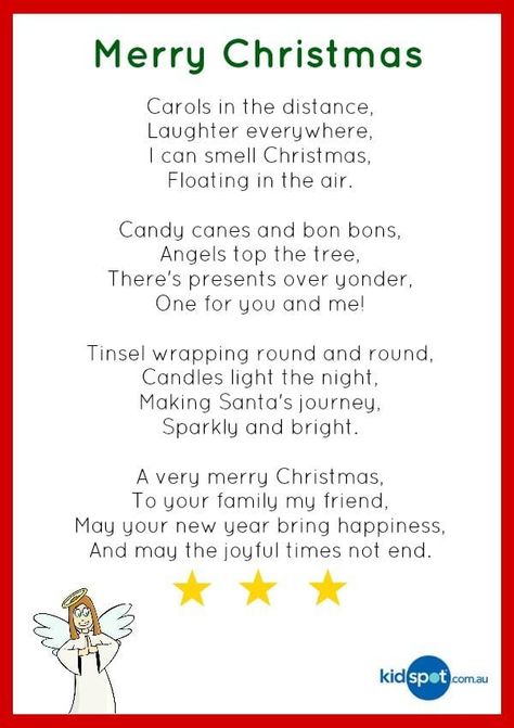 Kids Christmas Poems, Xmas Poems, Short Christmas Poems, Merry Christmas Poems, Christmas Poetry, Funny Christmas Poems, Christmas Songs For Kids, Christmas Card Verses, Poems For Kids