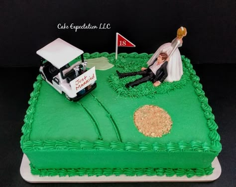 His Cake Wedding Grooms, Video Game Grooms Cake, Golf Cake Grooms Cake, Golf Ball Grooms Cake, Grooms Cake Ideas Golf, Golf Themed Grooms Cake, Soccer Grooms Cake, Golf Grooms Cake Wedding, Grooms Cakes Ideas