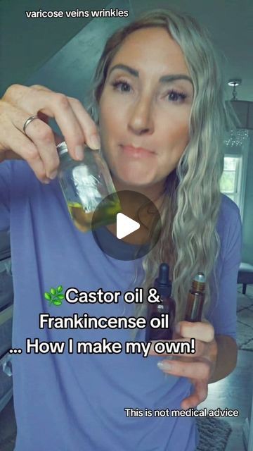 Lauren Gallegos on Instagram: "🌿Castor oil and Frankincense oil have been used for centuries. Just research the benefits!   I use this mixture for so many things.   Sometimes I add a little bit of Jojoba oil to the mixture!  🌿 I add castor oil almost to the top And then add 10 drops of frankincense oil.  🌿👉 For more information on mixing castor oil with other oils and how to use castor oil packs check out my oil guide recipe.  👉Find it in the link in my bio under my photo or comment "GUIDEBOOK"  #castoroil  #frankincenseoil  #jojobaoil #skinoil #skinhealth" Castor Oil And Frankincense Roller Ball Recipe, Frankincense And Castor Oil, Castor Oil And Frankincense For Face, Castor Oil Jojoba Oil Frankincense, Frankensence And Castor Oil Recipe, Castor Oil Face Serum Recipe, Castor Oil And Frankincense Recipe, Jojoba Oil Benefits For Skin, Benefits Of Castor Oil For Skin