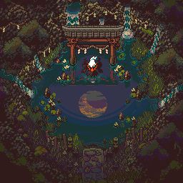 Newmoon Gate @ PixelJoint.com Pokemon Video, Best Pokemon, Old Pokemon, Pokemon Pixel, Pixel Art Landscape, Mew And Mewtwo, Pokémon Diamond, Pokemon Sprites, Pixel Art Pokemon