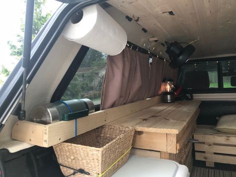 Truck Canopy Ideas, Camper Shell Camping Truck Bed, Truck Topper Ideas, Truck Camper Interior, Truck Canopy Camping, Truck Topper Camping, Truck Cap Camping, Truck Cap Camper, Pickup Camping