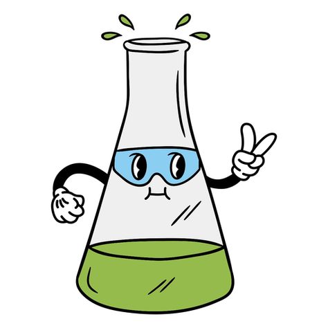 Chemistry Cartoon, Organization Templates, Homescreen Icons, Conical Flask, Flask Design, Cartoon Download, Funny Lockscreen, Cartoon Png, Cartoons Png