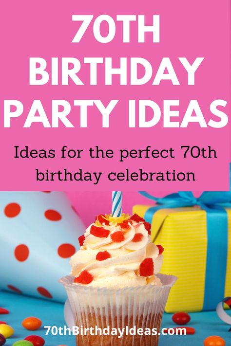 70 Birthday Party Ideas For Men, 70 Birthday Party Ideas, 70th Birthday Party Ideas, 70th Birthday Parties Decorations, 70th Birthday Decorations, 70th Birthday Party, Woman Birthday Party, Birthday Party Activities, 70th Birthday Parties