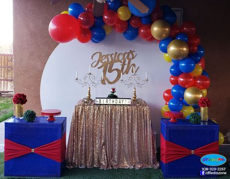 Quinceañera, round backdrop, balloons garland, quinceañera inspirada en la bella y la bestia Beauty And Beast Balloon Arch, Beauty And The Beast Balloons Decoration, Beauty And Beast Balloon Decor, Beauty And The Beast Backdrop, Quinceañera Decor, Beauty And The Beast Table Decotations, Backdrop Balloons, The Beauty And The Beast, Round Backdrop