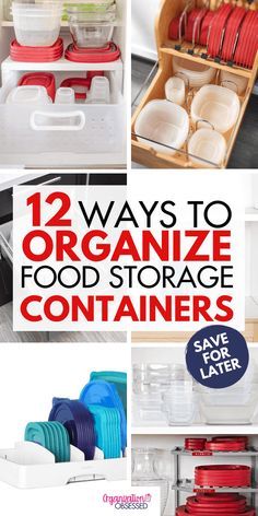 Organize Food Storage Containers, Organize Food Storage, Organize Tupperware, Organize Plastic Containers, Organization Room, Tupperware Organizing, Tupperware Storage, Ideas Closet, Ways To Organize