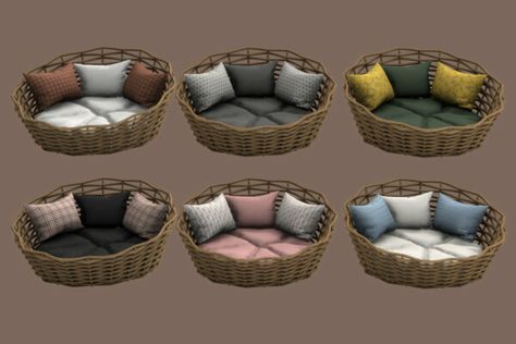 Ts4 Cc Pet Furniture, Ts4 Cc Finds, Sims 4 Cc Pet Stuff, Sims 4 Pet Cc, Sims 4 Pets Mod, Leo Sims, Sims Furniture, Sims Pets, Furniture Cc