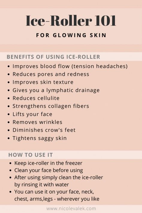 Learn more about this amazing beauty tool, why it's so beneficial for your skin and how to use it to get all the benefits Ice Roller Face How To, Ice Roller Face Benefits, Ice Roller Benefits, Ice On Face, Facial Benefits, Ice Facial, Promotion Ideas, Aging Beauty, Skin Brushing