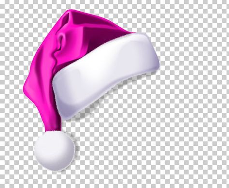 Santa Hat Clipart, Pink Santa Hat, Santa Hat Png, Santa Cap, Hat Png, Christmas Border, Santa Claus Hat, Clip Art Png, Pink Christmas Decorations