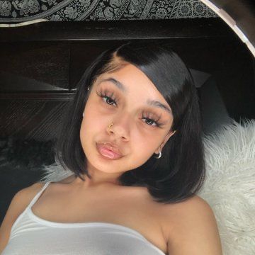 Deep Side Part Bob, Side Part Bob, Deep Side Part, Straight Weave Hairstyles, Birthday Hairstyles, Birthday Hair, Straight Lace Front Wigs, Long Bob Hairstyles, Hair Crush