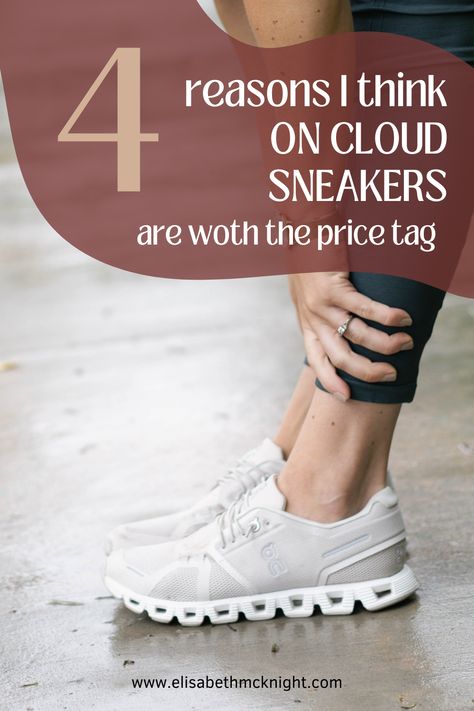 I'm sharing 4 reasons I think you'll love on cloud shoes in this honest review after wearing and running in them for almost a year. On Cloud White Shoes Outfit, On Cloud Nova Outfit, On Shoes Outfit Women, How To Clean On Cloud Shoes, On Cloud Shoes Outfit With Jeans, On Clouds Women, White On Cloud Shoes Outfit, Outfits With On Cloud Shoes, Oncloud Sneakers Outfit Women