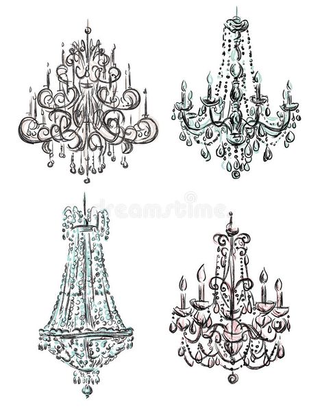 Photo about A set of chandelier drawings, hand-drawn. Illustration of element, line, light - 26575928 Chandelier Drawing, Chandelier Tattoo, Sketch Note, Chandelier Art, Interior Design Sketches, Interior Sketch, Antique Chandelier, Tableau Art, Blender 3d