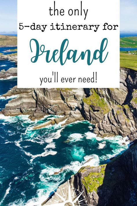 5-day itinerary ireland Ireland Road Trip Itinerary, Ireland Weather, Ireland Road Trip, Ireland Destinations, Ireland Itinerary, Dublin Travel, Uk Trip, Travel Ireland, Ireland Trip