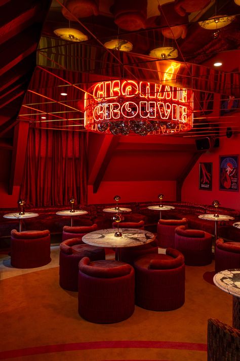 Night Club Interior Design, Big Sir, Barbie Hotel, Speakeasy Restaurant, Latin Quarter Paris, Bar Lounge Room, Red Lounge, Jazz Lounge, Secret Bar