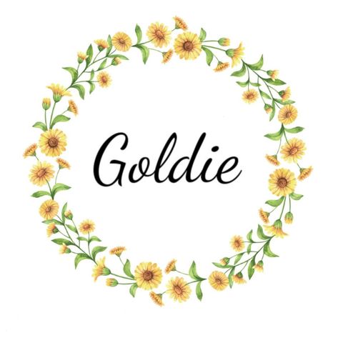 Goldie Name, Marigold Name, Sunflower Family, Baby Number 2, Memory Board, Girl Name, The Sunflower, Baby Name