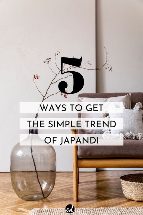 5 Ways To Get The Simple Trend Of Japandi: The design style of Japandi a popular trend which appeals to simle living but beautiful and minimal deco. Here's a how to get the look. @chloedominik Bedroom Lighting Japandi, Japandi Bedroom Apartment, Japandi Curtains Living Room, Small Japandi Living Room, Japandi Accessories, Japandi Small Living Room, Ikea Japandi, Japandi Diy, Japandi Condo