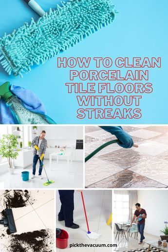 You can easily avoid dirt from your home and office by mopping the floor on a regular basis. Streaks will not grow, and you will have a shiny clean floors. You have to make sure that does not let the mopping to dry on the floor of the porcelain tiles. This can easily reduce the staining and streak on your floor. When your floor is polished, just use half the amount of detergent what I discuss above. So don’t worry if your porcelain tile floor is looking dirty. #PorcelainTile #TileCleaning How To Clean Porcelain Tile Floors, Clean Porcelain Tile Floors, Shiny Tile Floors, Cleaning Porcelain Tile, Best Floor Cleaner, High Gloss Floors, Black Porcelain Tiles, Porcelain Tile Floor, Tile Floor Diy