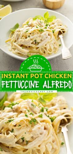 Fetuccini Alfredo, Chicken Fettucine, Chicken Fettuccini Alfredo, Simple Chicken Alfredo Recipe, Fettuccini Alfredo, Chicken Fettuccine Alfredo, Instant Pot Pasta Recipe, Pasta Recipes Alfredo, Chicken Fettuccine