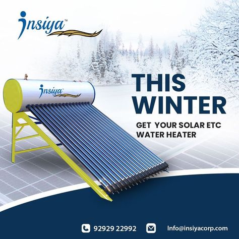 Bring the power of the sun to your service using solar heaters . . . . #solarpower #solarheater #india #solarindia Solar Heater, Roof Solar Panel, Water Heater, Solar Power, Solar Panels, Roof, The Sun, Solar, India