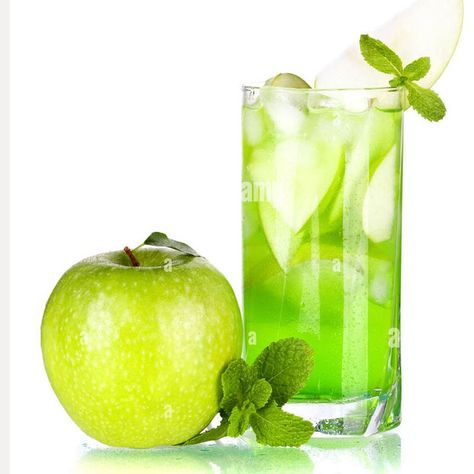 Green Apple Mojito, Apple Mojito, Green Apple, Mojito, Fruit, Green