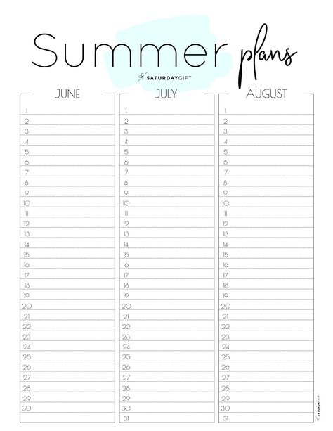 Want to be organized and plan your summer? Here's a minimal summer planner/calendar to create a 12-week plan for June, July & August. Free printable worksheets. Cute & practical. #miniplanner #planning #freeprintables #instantdownload #freeprintable #worksheet #calendar #printablecalendar #minimal #simple Planning Printables Free, Minimal Calendar, How To Be More Organized, Minimal Planner, Summer Planner, Productive Life, Simplify Life, Goals Worksheet, Journal Lists