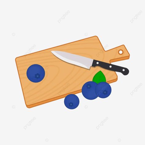 knife and chopping board with blueberry vector illustration blueberry knife chopping board png Chopping Board Drawing, Blueberry Vector, Board Drawing, Png Illustration, Png Transparent Background, Chopping Board, Illustration Vector, Tools And Equipment, Png Transparent