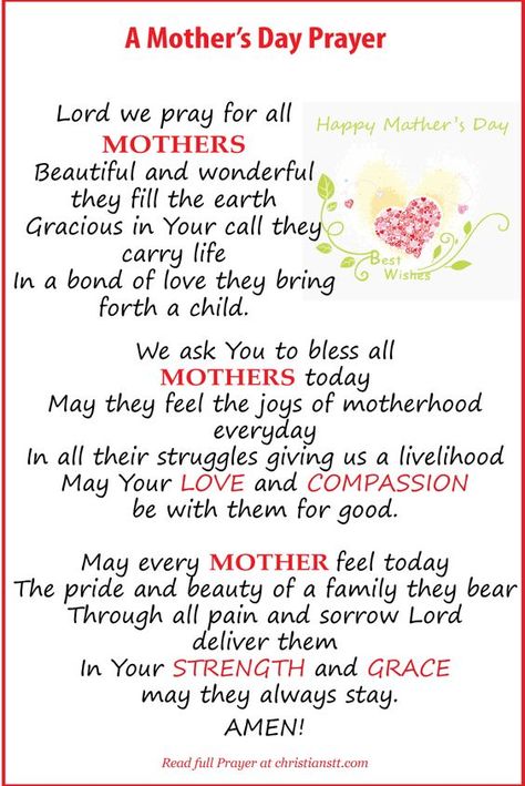 Mother’s Day Quotes Inspirational, Mothers Day Scripture, Mothers Day Bible Verse, Bible Verses About Mothers, Prayer For Mothers, Happy Mothers Day Images, Happy Mothers Day Wishes, Mothers Day Poems, Mothers Day Images