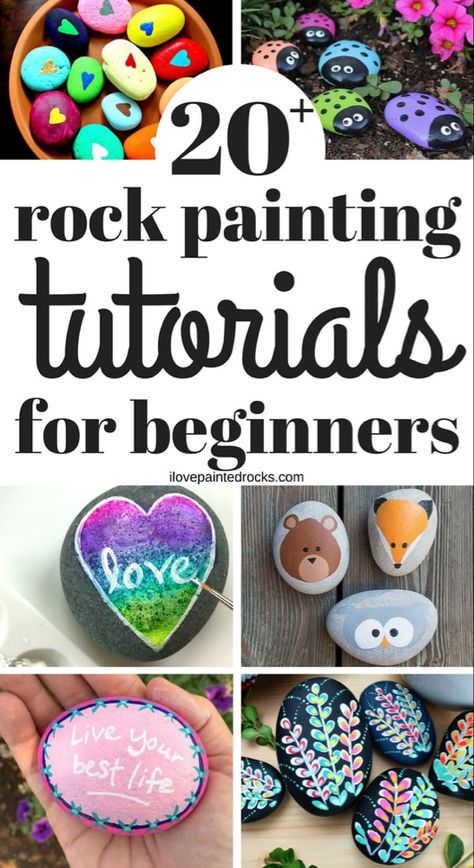 Easy Rock Painting, Rock Games, Rock Painting Tutorial, Art Pierre, Painted Rocks Kids, Painted Rocks Craft, Painted Rocks Diy, Rock Painting Ideas Easy, Rock Painting Patterns