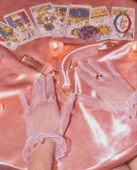 Witch Princess Aesthetic, Hyper Feminity Aesthetic, Pink Psychic Aesthetic, Pink Tarot Aesthetic, Pink Sapphic Aesthetic, Pink Aesthetic Photography, Pink Dark Feminine Aesthetic, Pink Wizard Aesthetic, Bold Feminine Aesthetic