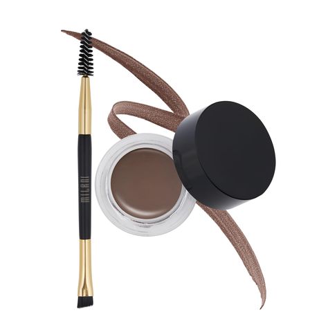 Milani Stay Put Brow Color, Dark Brown, 0.09 Ounce (Packaging May Vary) : Amazon.ca: Beauty & Personal Care Eyebrow Color, Milani Cosmetics, Fill In Brows, Eyebrow Liner, Brow Color, Brow Pomade, How To Color Eyebrows, Angled Brush, Eyebrow Gel