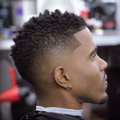 Blackmen's Haircuts, Men's Braids, Top Fade Haircut, Black Man Haircut Fade, Black Haircuts, Hair Sponge, Black Boys Haircuts, Afro Fade, Male Hairstyles