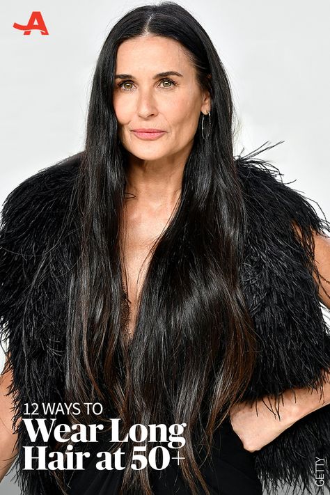 How do you wear long hair when it﻿ has gone thinner, drier﻿ and grayer﻿, and lost its zing? These 1﻿2 tips will make “long hair, don’t care” your favorite expression﻿. How To Wear Long Hair, How To Style Extra Long Hair, Growing Hair Long And Fast, Long Stringy Hair, Long Healthy Hair Aesthetic, How Long Does It Take To Grow Hair, Tips For Growing Long Thick Hair, Ways To Wear Long Hair, How To Grow Your Hair Really Long Fast