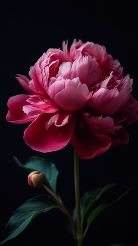 Dark Peonies, Peonies Aesthetic, Peony Photo, Moody Flowers, Peonies Wallpaper, Peony Wallpaper, Red Peonies, Watercolour Inspiration, Dark Flowers