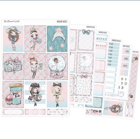 Excited to share this item from my #etsy shop: Sparkly Weeks weekly vertical Sticker Kit - winter plaid sticker kit - boss babe - coffee Feminism Stickers, Vertical Layout Planner, Adult Stickers, Pokemon Stickers, Mini Planner, Weekly Planner Stickers Kit, Weekly Sticker Kit, Baby Shower Stickers, Winter Plaid