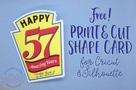 A 57th birthday share One Year Old Gift Ideas, 57 Birthday, Christmas Cricut Ideas, Adult Birthday Ideas, Designs For Cards, Icon Maker, Heinz 57, 57th Birthday, Candy Balls