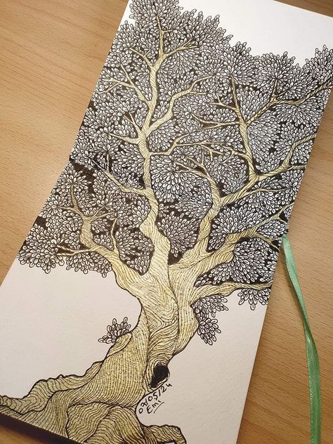 Zantangle Art, Neurographic Art, Doodle Art Flowers, Nature Art Drawings, Mandela Art, Scribble Art, Pen Art Drawings, Tree Lover, Zen Doodle Art