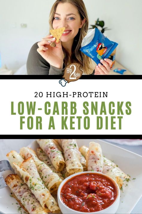 High Protein Low Carb Recipes Snacks, Low Carb Low Calorie Snacks, 0 Carb Snacks, Protein Snacks Low Carb, Keri Recipes, Protein Low Carb Snacks, Low Glycemic Snacks, High Carb Snacks, Snacks To Try