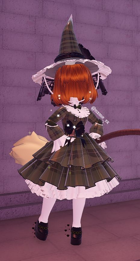 Wearing: Peppermint Skirt, Cookie Loafers, Mon Chéri Bodice, Mon Chéri Sleeves, Pageant Diamond, Bagical Broomstick, Ghost Head, Windy Witch Hat. PATTERN: LuminousEva. Free to use without credits! But i would appreciate the credits. ( IN GAME ) !! DON'T REUPLOAD W/O CREDITS !! Cute Fall Roblox Avatars, Royale High Ghost Outfits, Rh Halloween Outfit Ideas, Royale High Pageant Outfits, Halloween Outfit Royale High, Royalloween Outfits, Royale High Witch Outfits, Witch Royale High, Rh Halloween Outfits